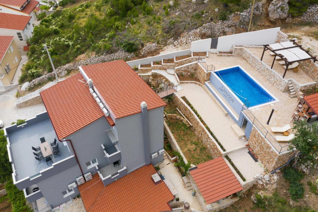 Exclusive Villa Almissa With Swimming Pool And Sea View Lokva Rogoznica Exterior foto