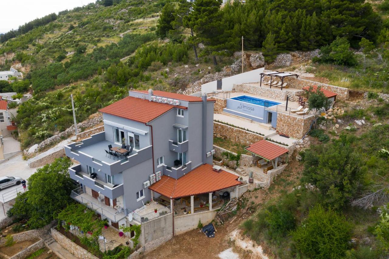 Exclusive Villa Almissa With Swimming Pool And Sea View Lokva Rogoznica Exterior foto